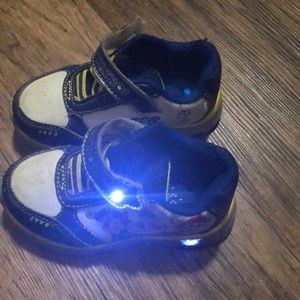 🔵 2 for $5 Paw Patrol toddler light up shoes